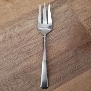 Gorham Silver Tristan II Cold Meat Serving Fork 18/8 JAPAN New